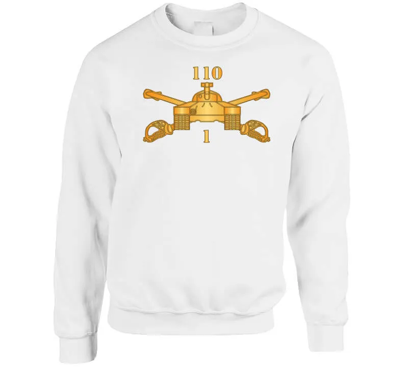 1st Battalion, 110th Armor Regiment - Ar Branch Wo Txt X 300 Classic T Shirt, Crewneck Sweatshirt, Hoodie, Long Sleeve