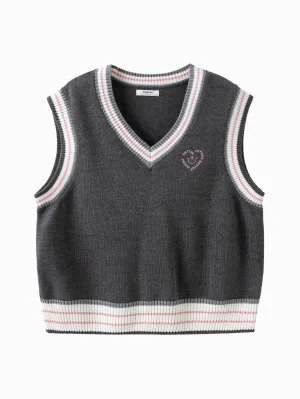 2025 Spring New Arrival Girl's Sweater Vest
