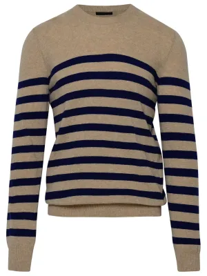 A.P.C. Ismael Sweater In Beige Wool