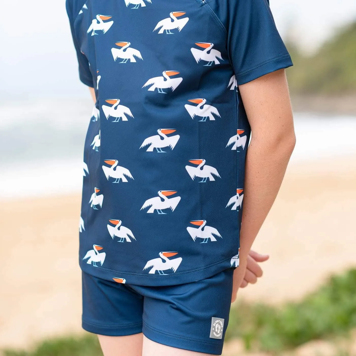 Boys Classic Navy Swim Shorts
