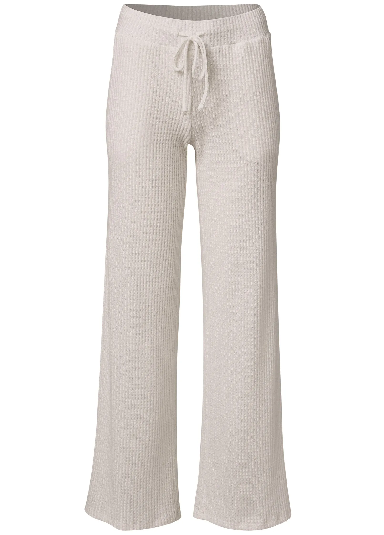 Brushed Waffle Lounge Pants - Oatmeal
