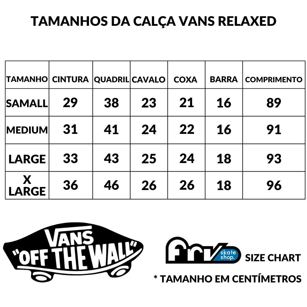 Calça Vans Range Relaxed Infantil Black