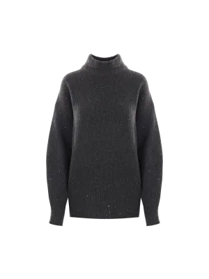 Cashmere Wool Crewneck Sweater