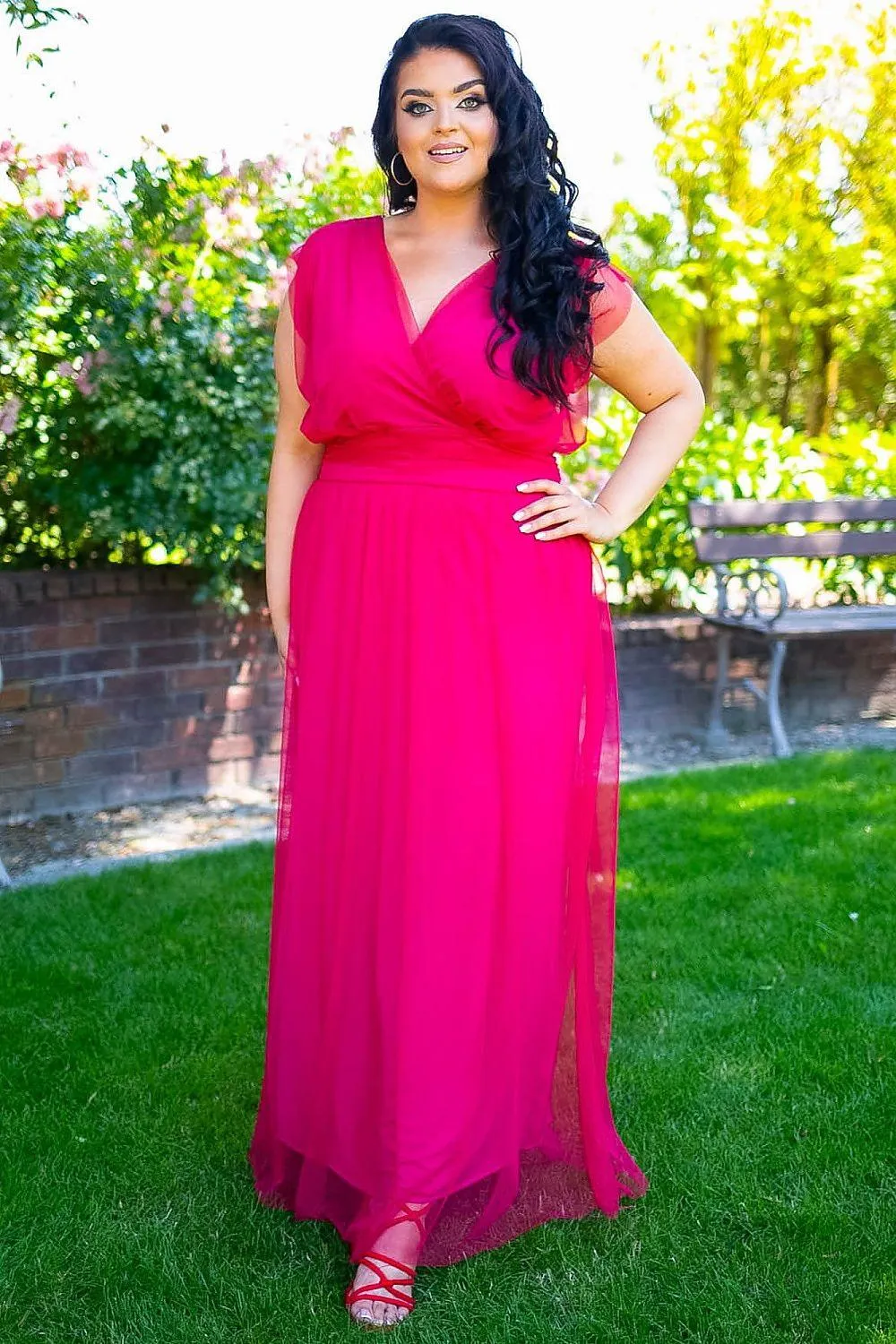 Chic Plus Size Manuela Maxi Dress for Curvy Beauties