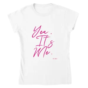 Classic Womens Crewneck T-shirt - Front/Back