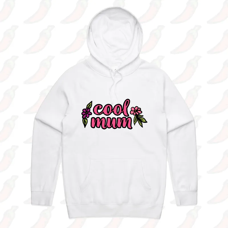 Cool Mum Text 🌷– Unisex Hoodie