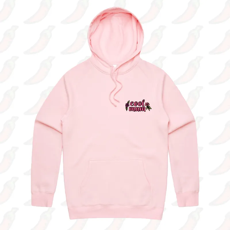 Cool Mum Text 🌷– Unisex Hoodie
