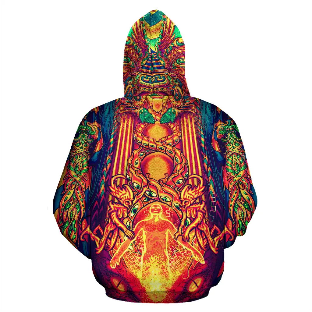 DMT KING ZIPPER HOODIE | SALVIA DROID