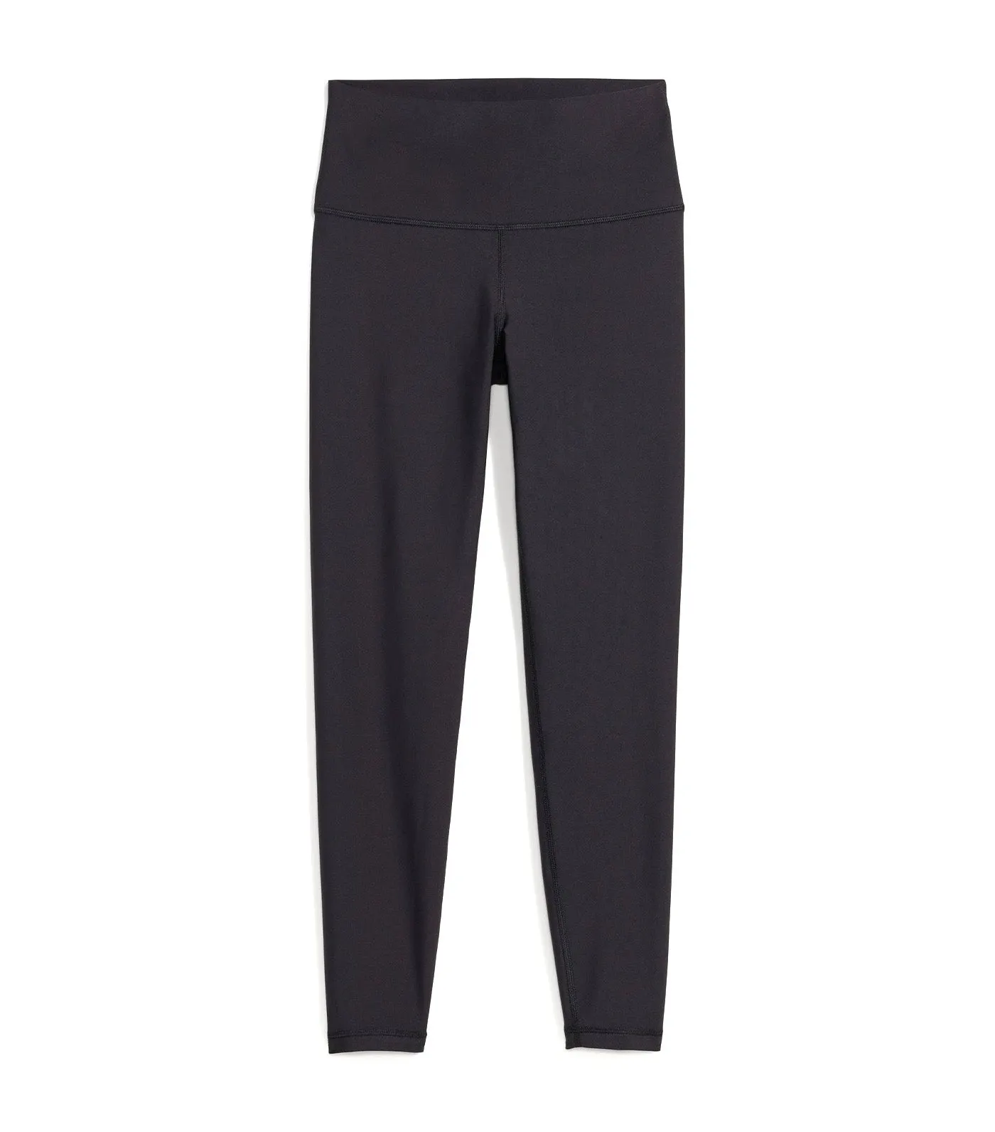 High-Waisted PowerSoft 7/8-Length Leggings for Women Black Jack