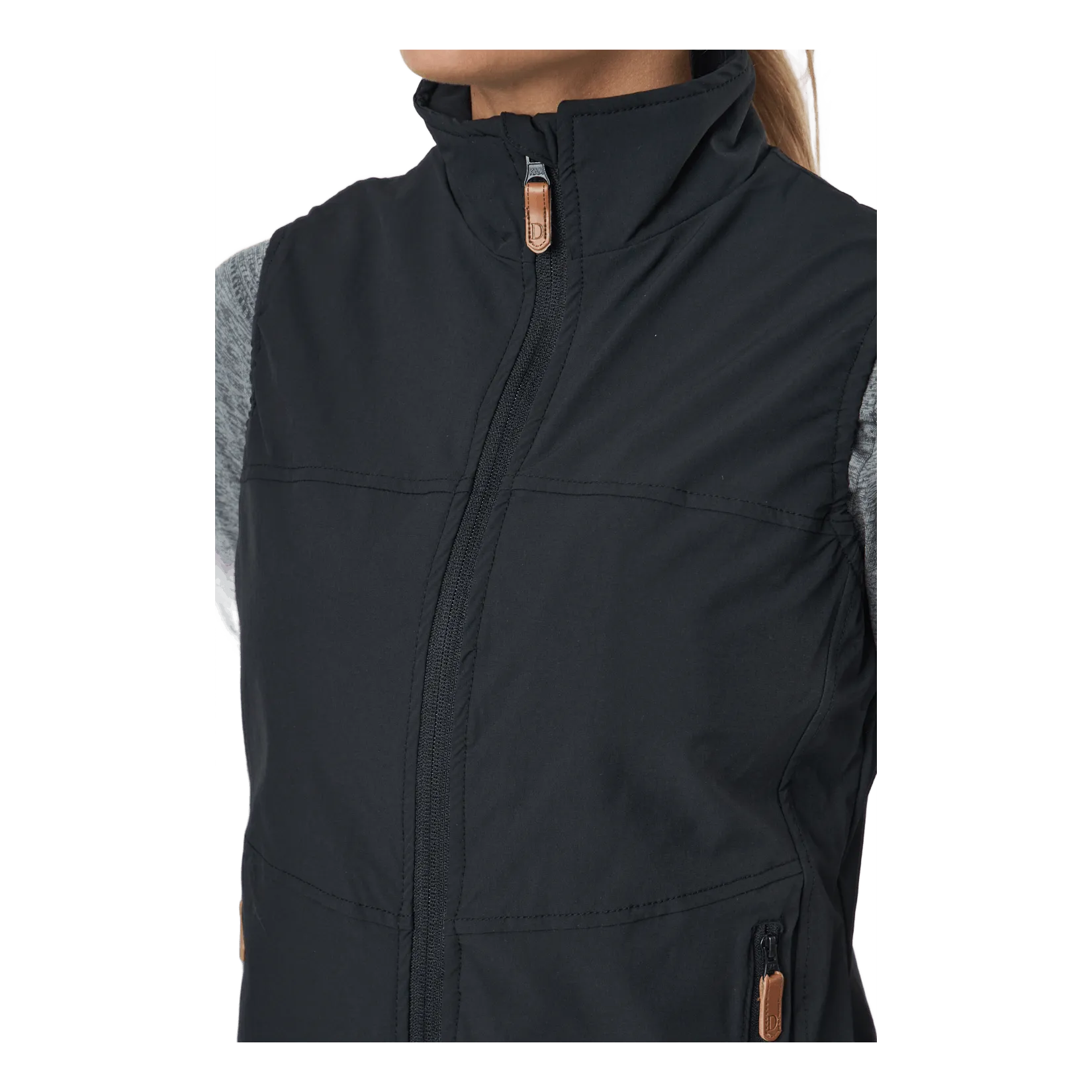 Himalaya Vest Wmn Black