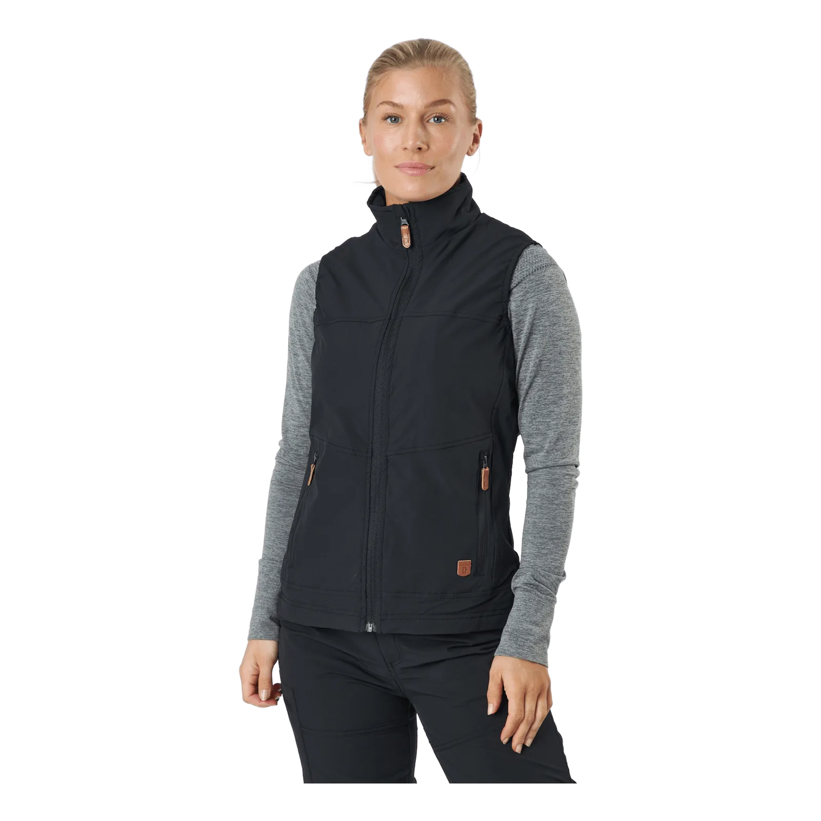 Himalaya Vest Wmn Black