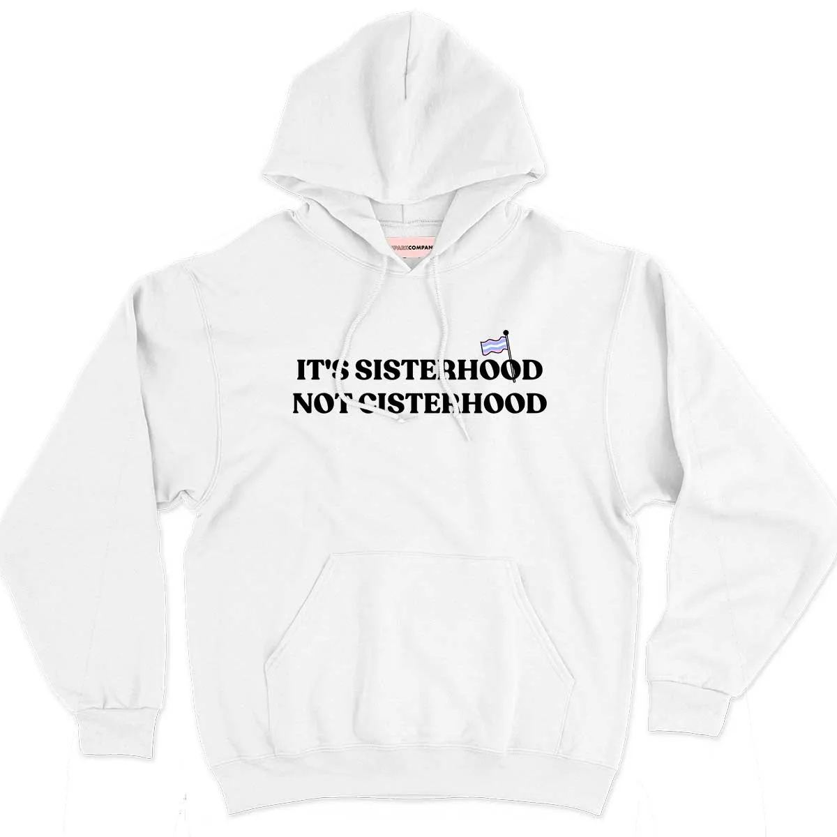 It's Sisterhood Not Cisterhood LGBTQ  Hoodie