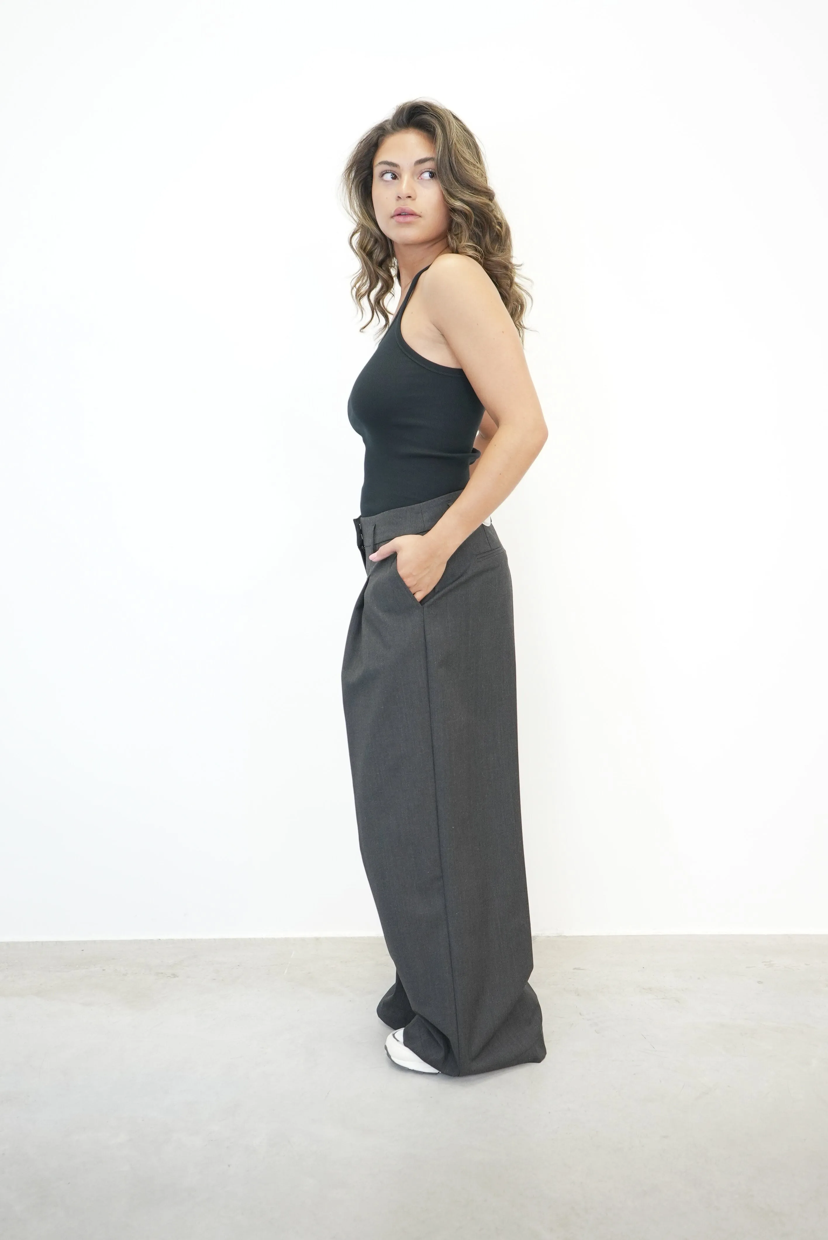 LOTUS MID-RISE RELAXED FIT PANTS