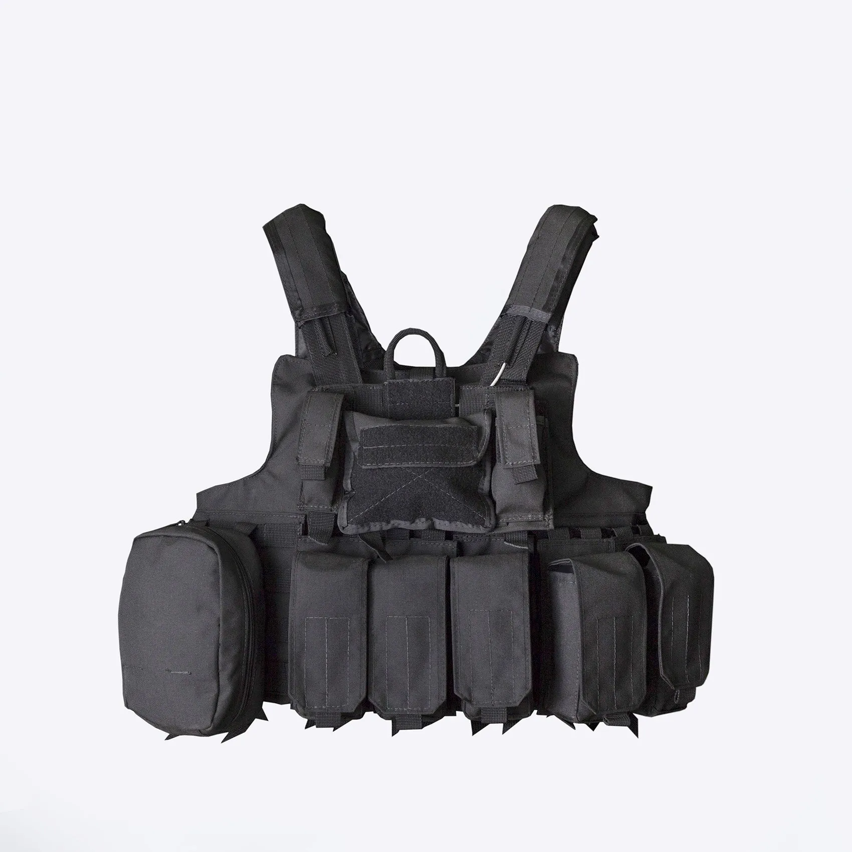 M16 TACTICAL CORDURA VEST (BLACK)