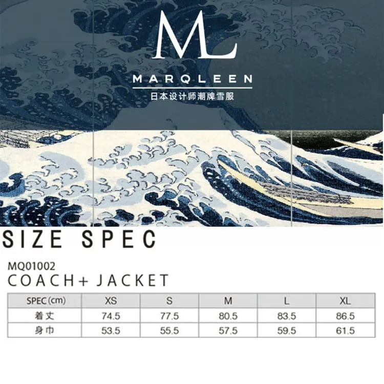 MARQLEEN COACH JACKET-AYLA (Japanese Brand)