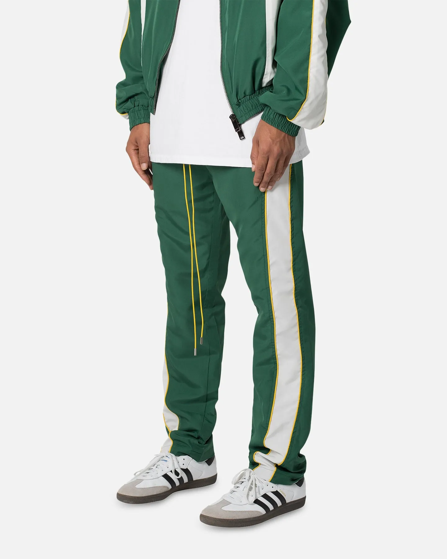 MNML Moto Racing Pants Green/White