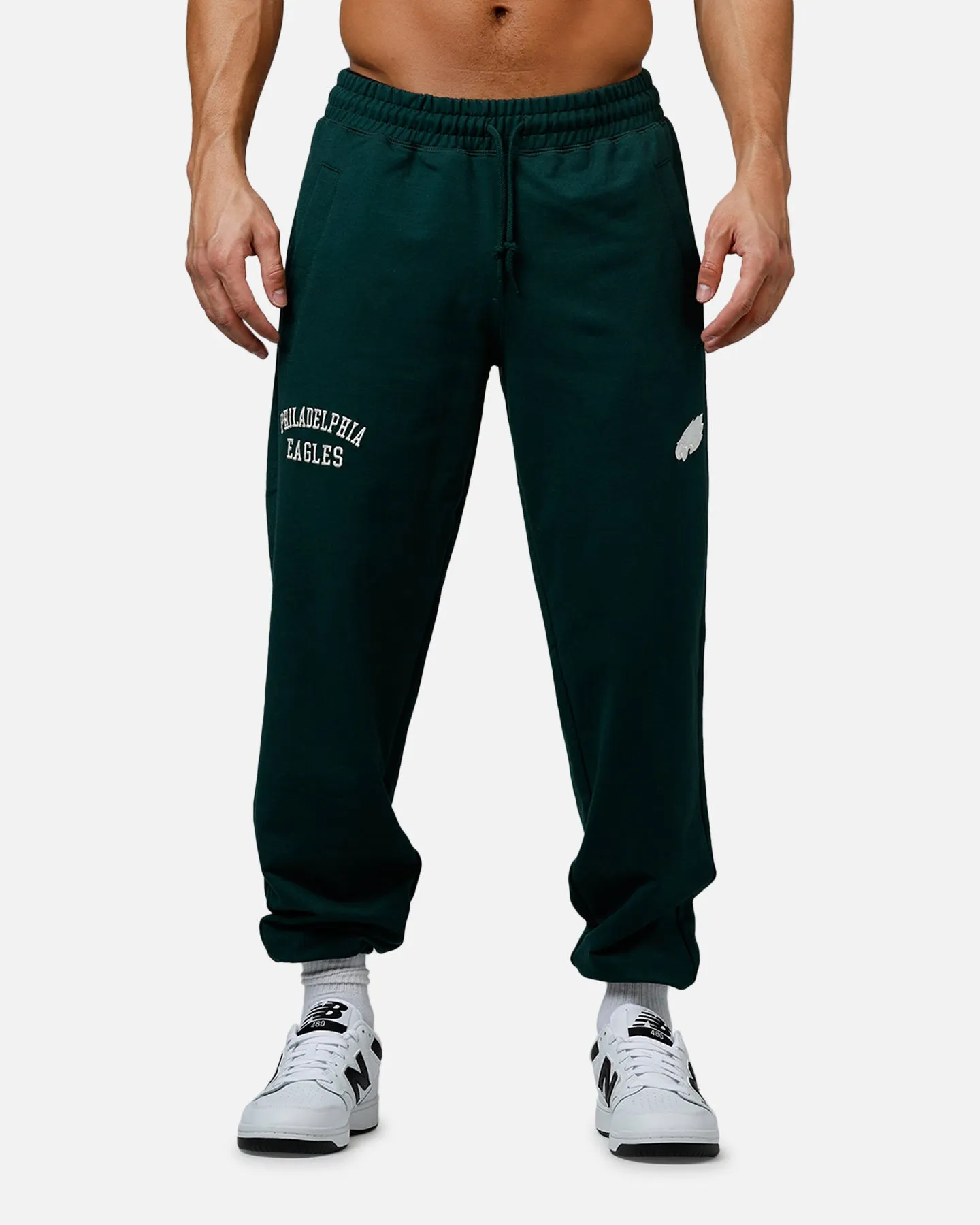 New Era Philadelphia Eagles Logo Select Sweat Pants Dark Green