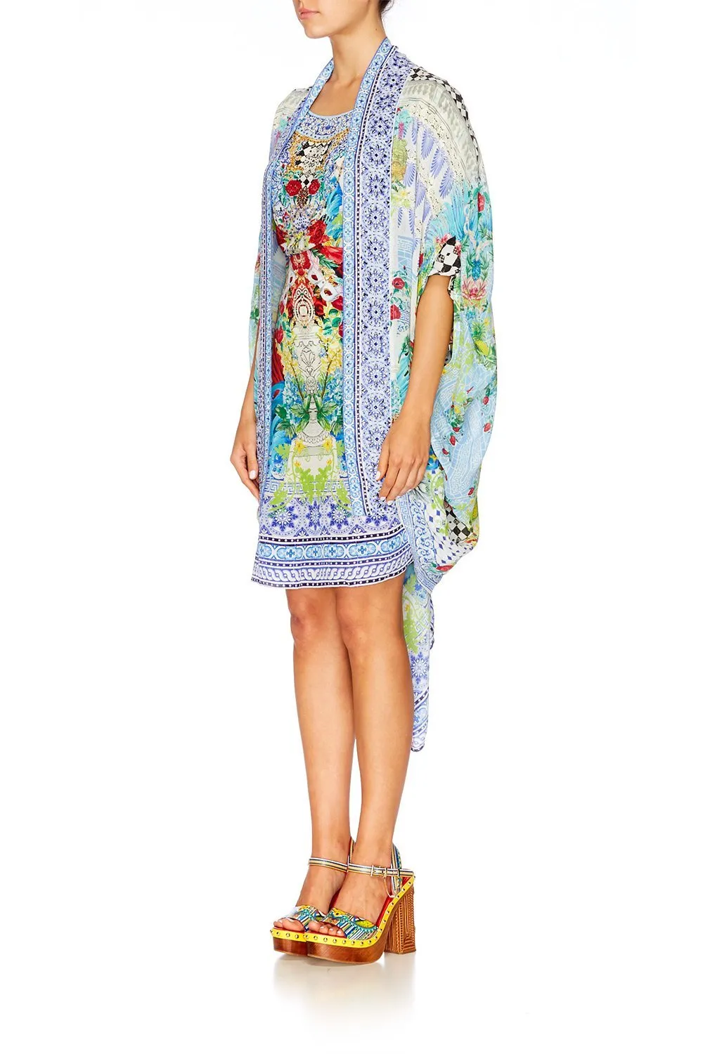 OPEN FRONT CARDI CAPE MASKING MADNESS