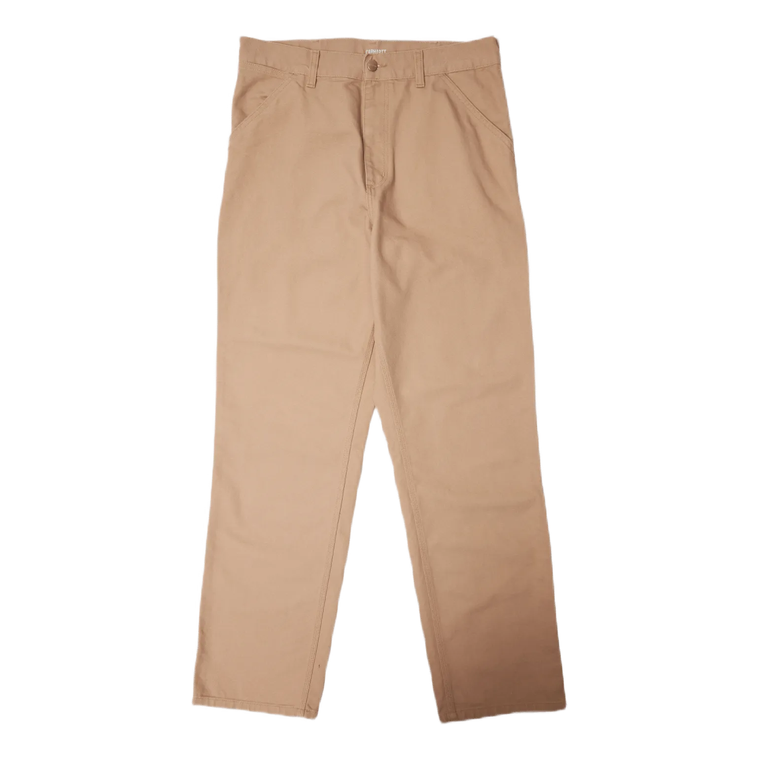 Single Knee Pant Organic Cotto Dusty H Brown
