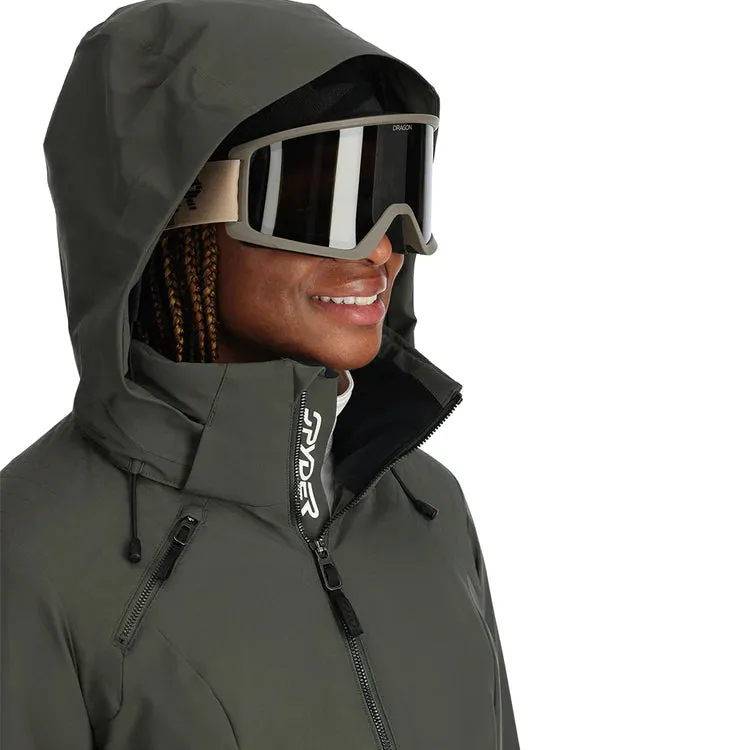 Spyder Schatzi Jacket Womens 2024 Winter Moss