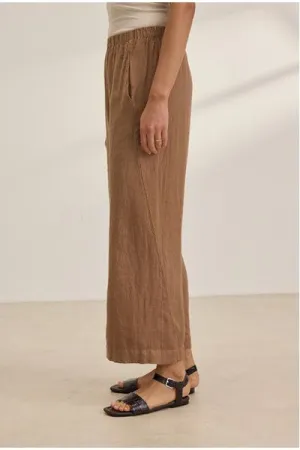 Velvet by Graham & Spencer Lola Pull On Linen Pants | Bark